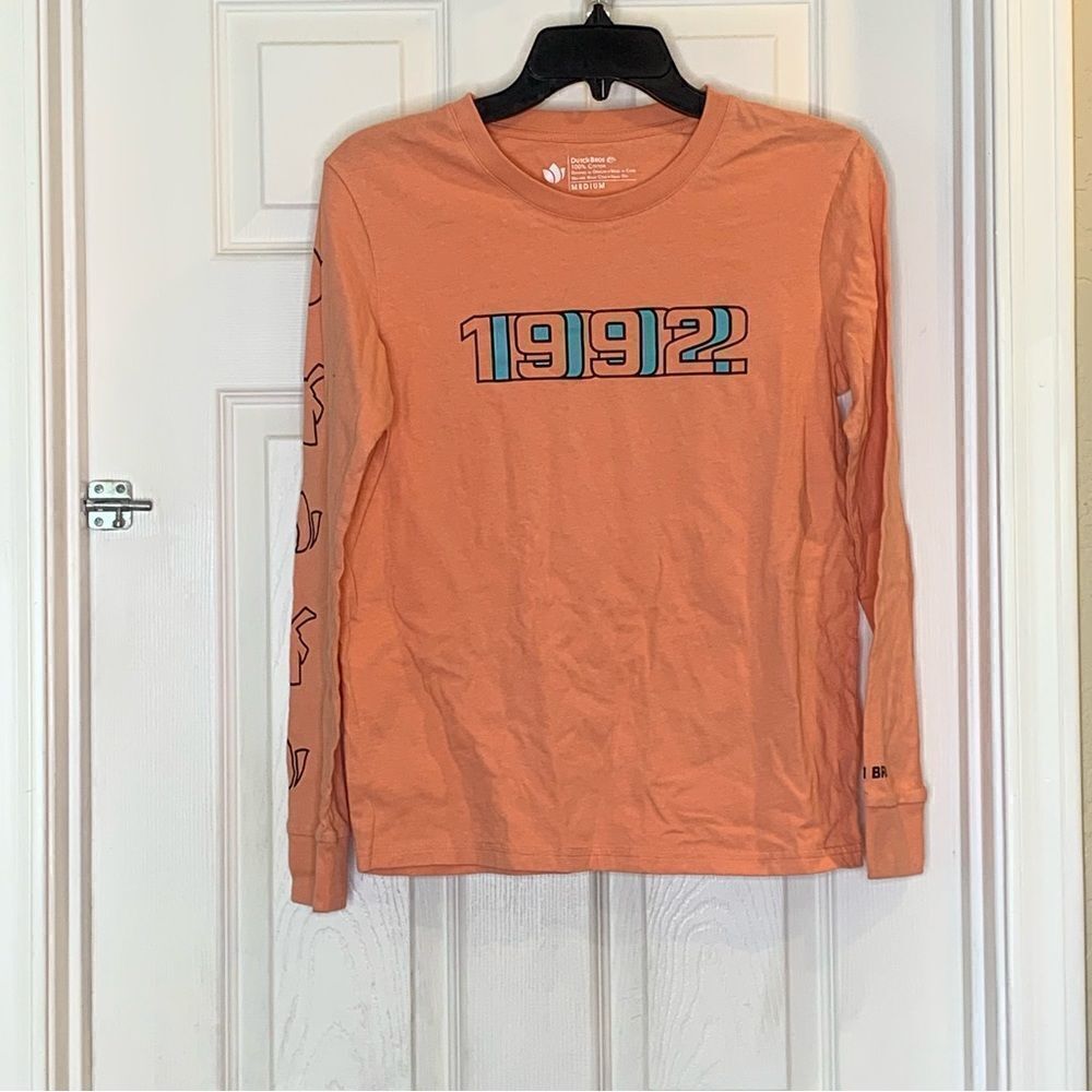 Dutch Bros 1992 Dreamsicle Long Sleeve Tee Size Medium